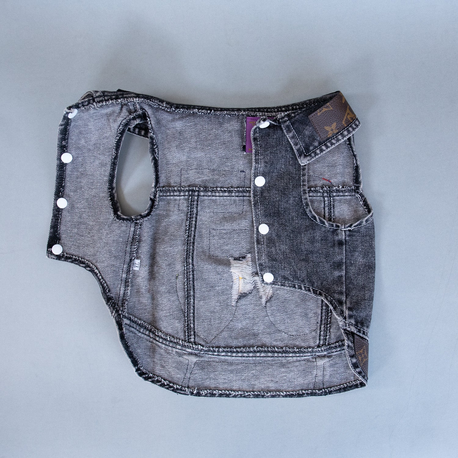 Luxury Car Denim Vest