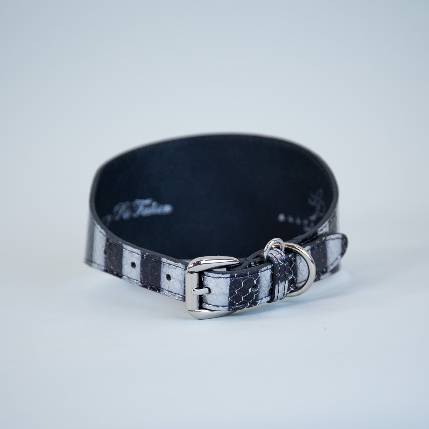 Zebra Crossing Leather Collars