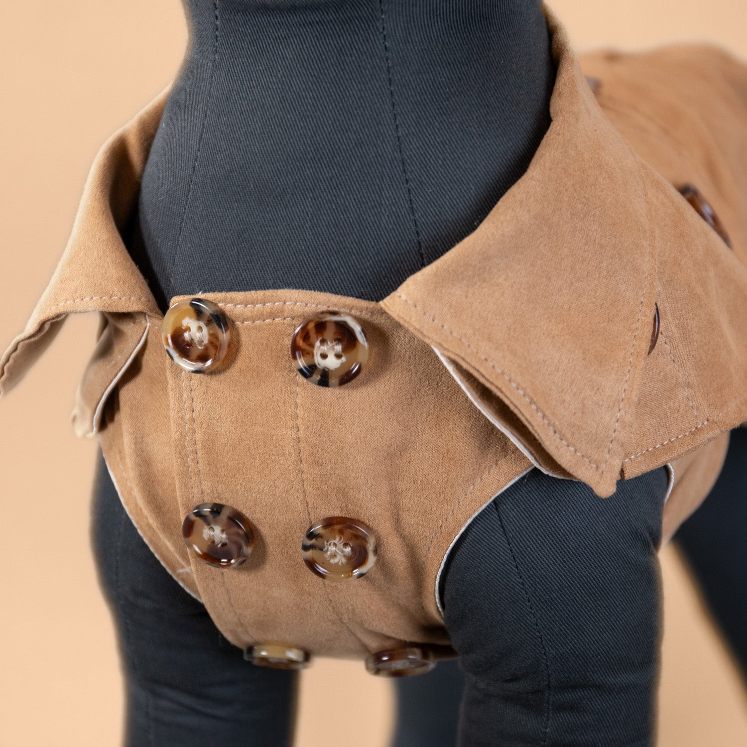 Sweetheart Suede Overcoat