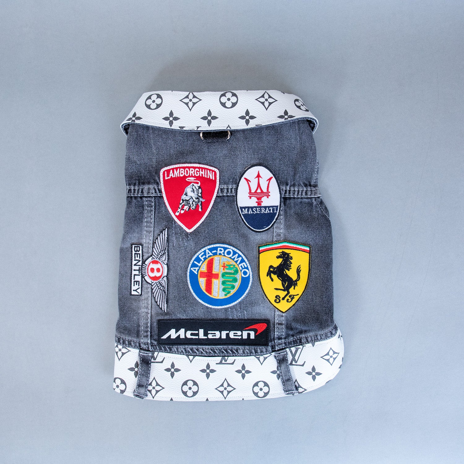 Luxury Car Denim Vest