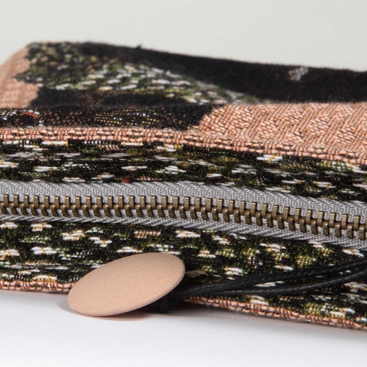 Embroidered Clutch