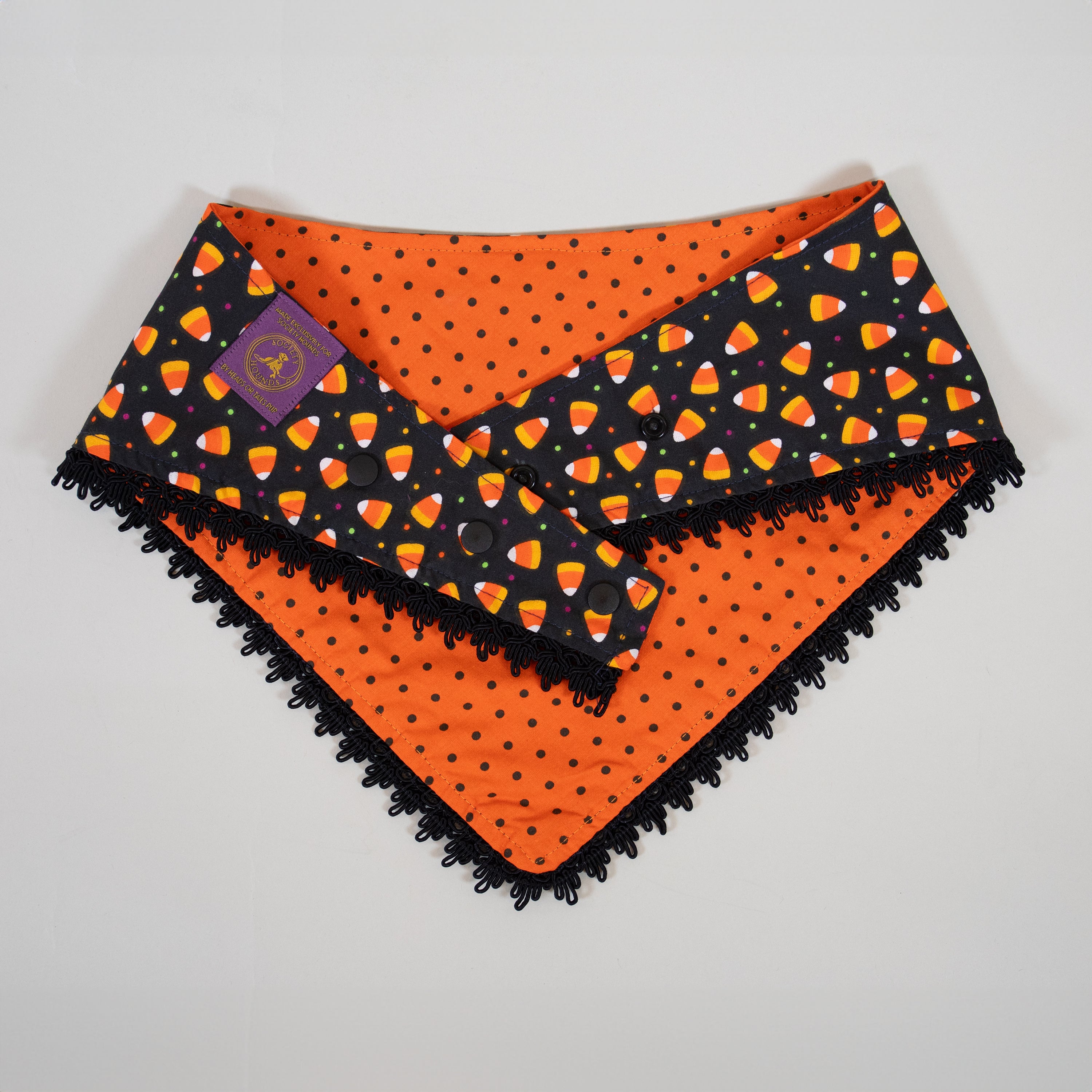 Trick-er-Treat Reversible Scarves