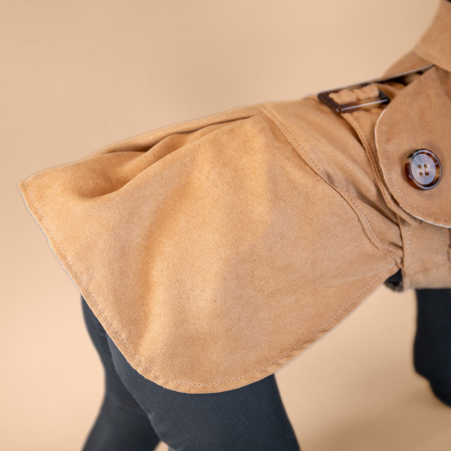 Sweetheart Suede Overcoat