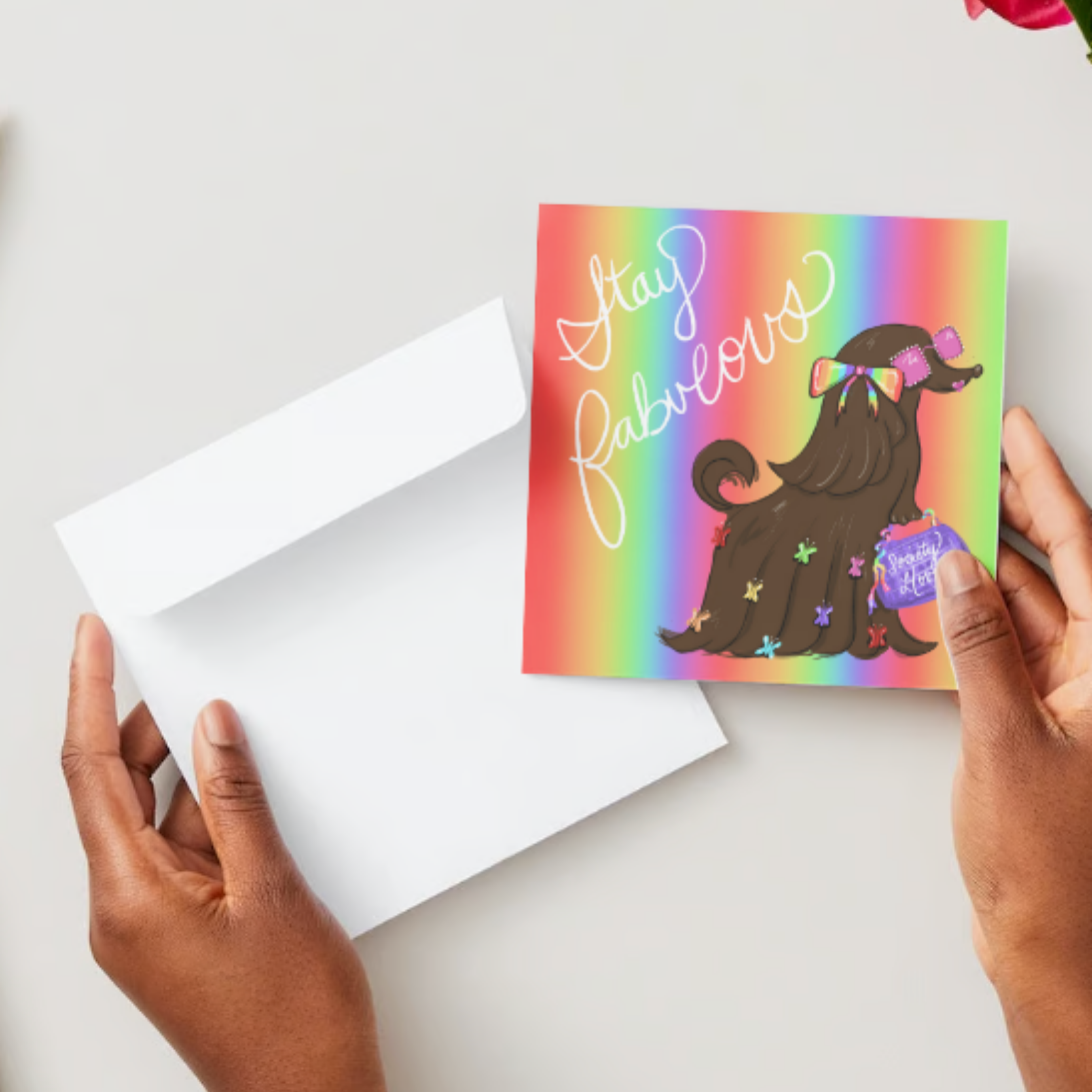 Stay Fabulous Greeting Card