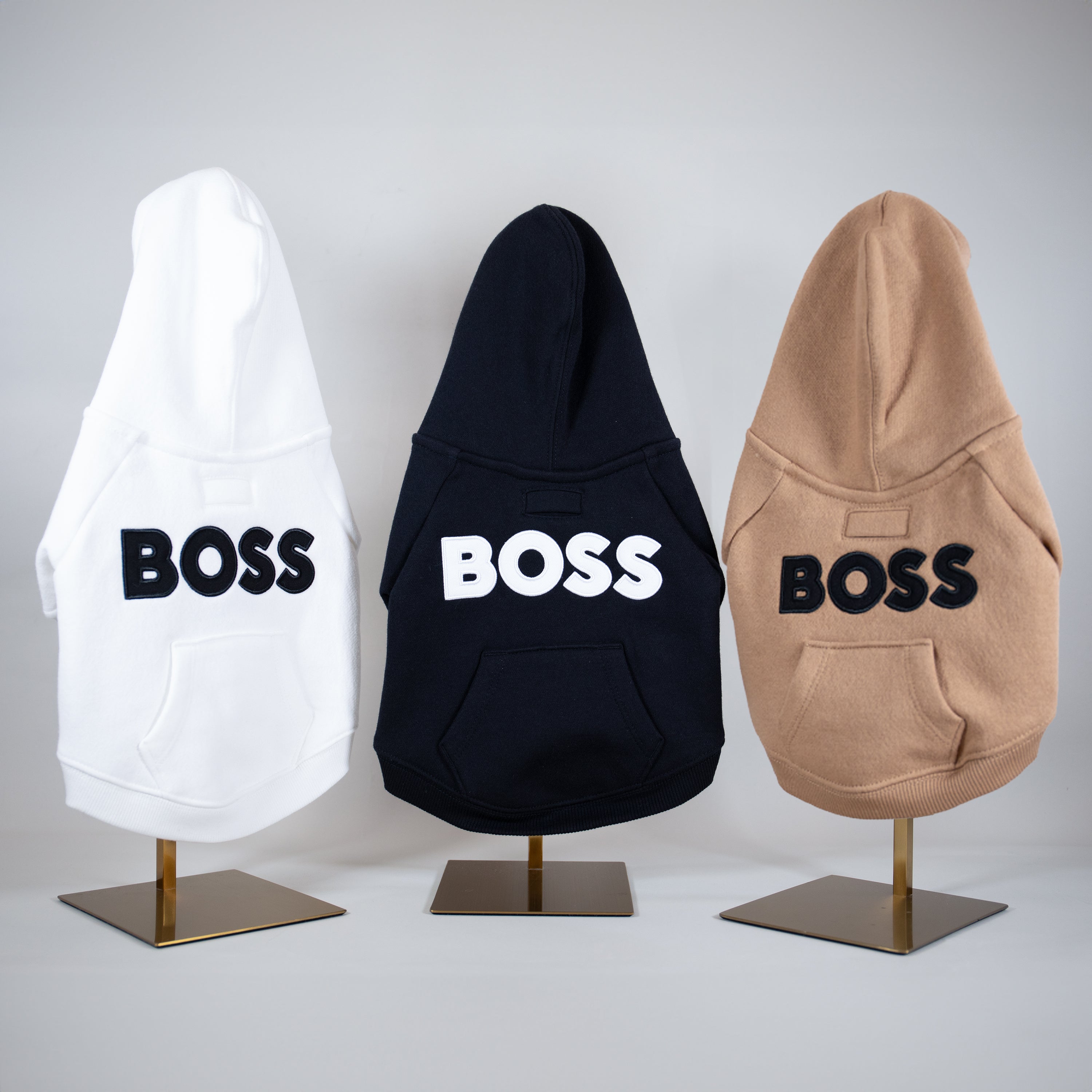 BOSS dog hoodies