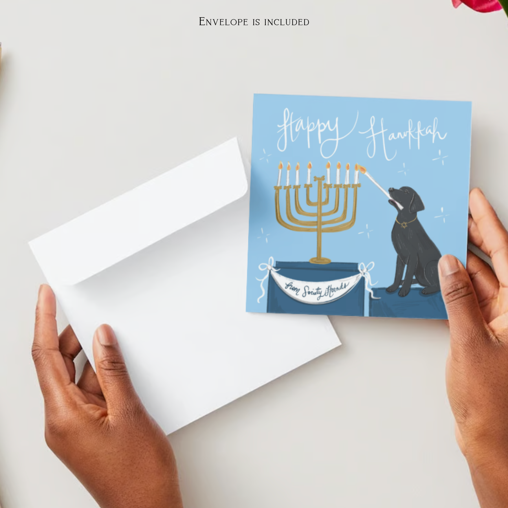 Happy Hanukkah Greeting Card