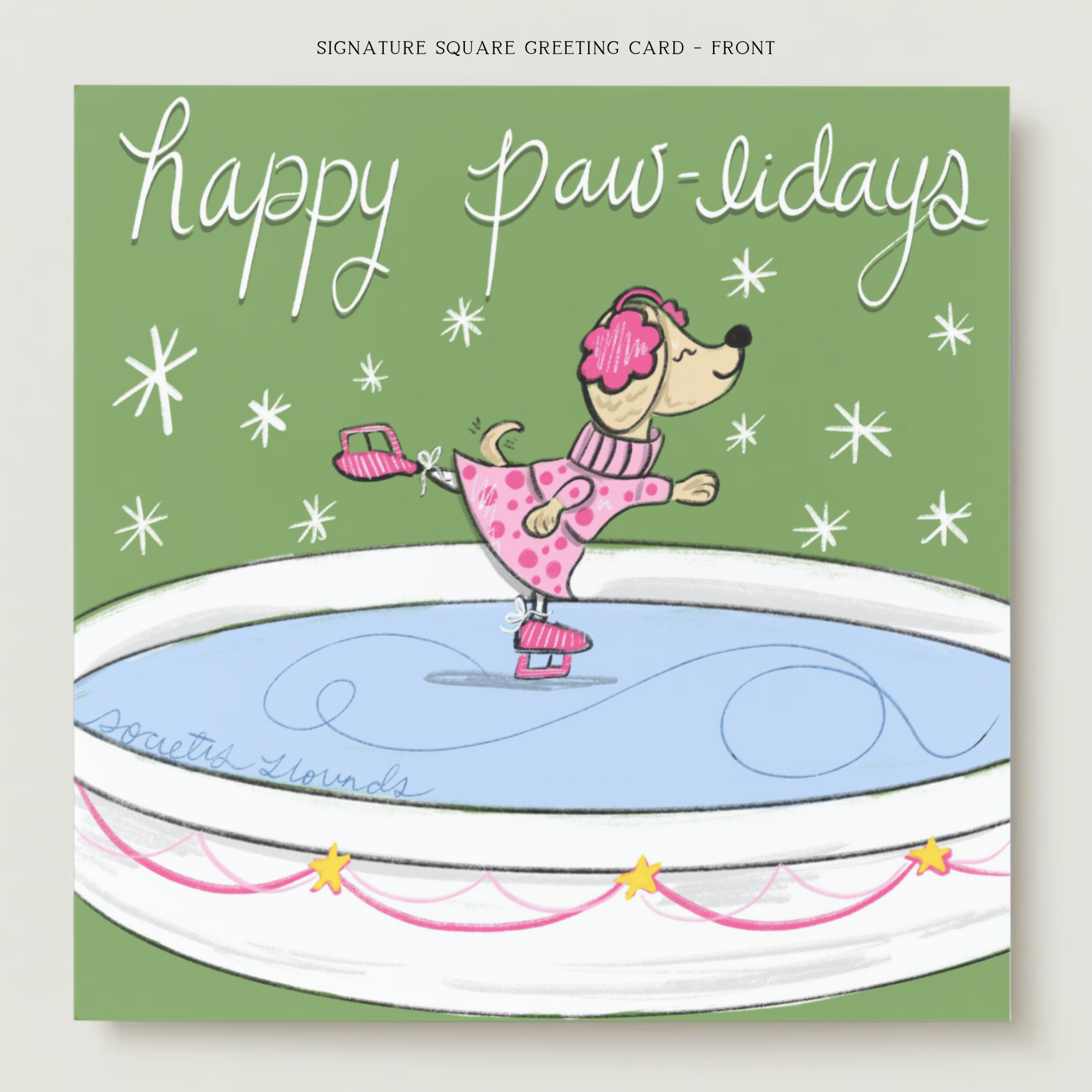 Happy Pawlidays Greeting Cards