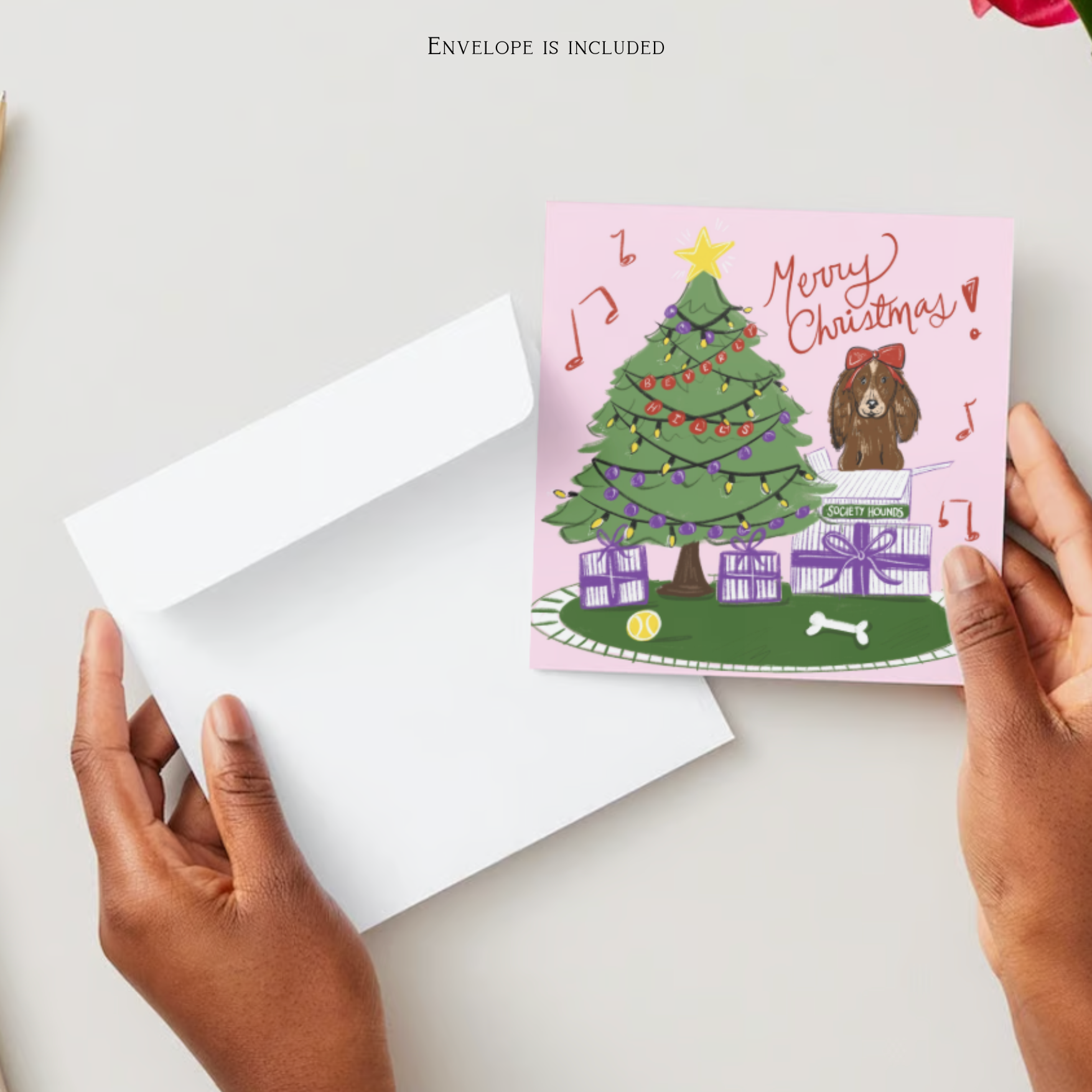 Merry Christmas Greeting Card