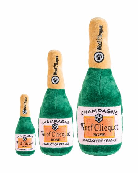 Rosé Woof Clicquot Champagne Toy