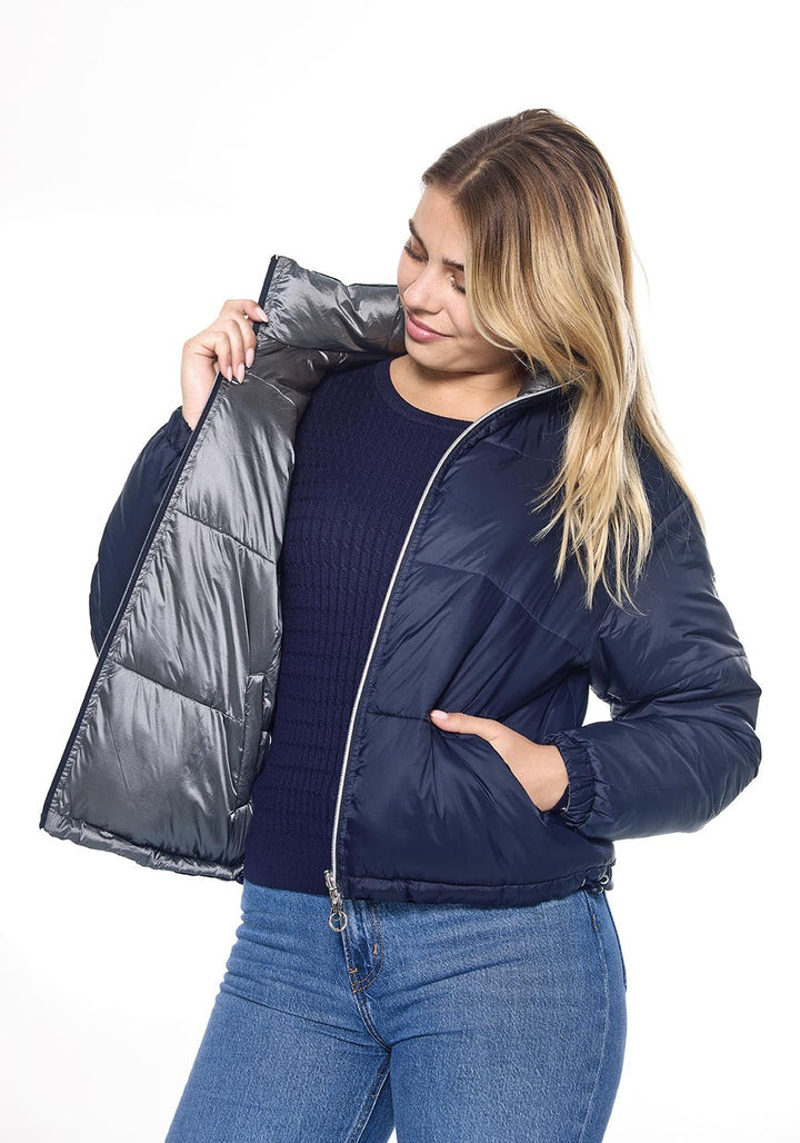 Janari Reversible Human Puffer Vest