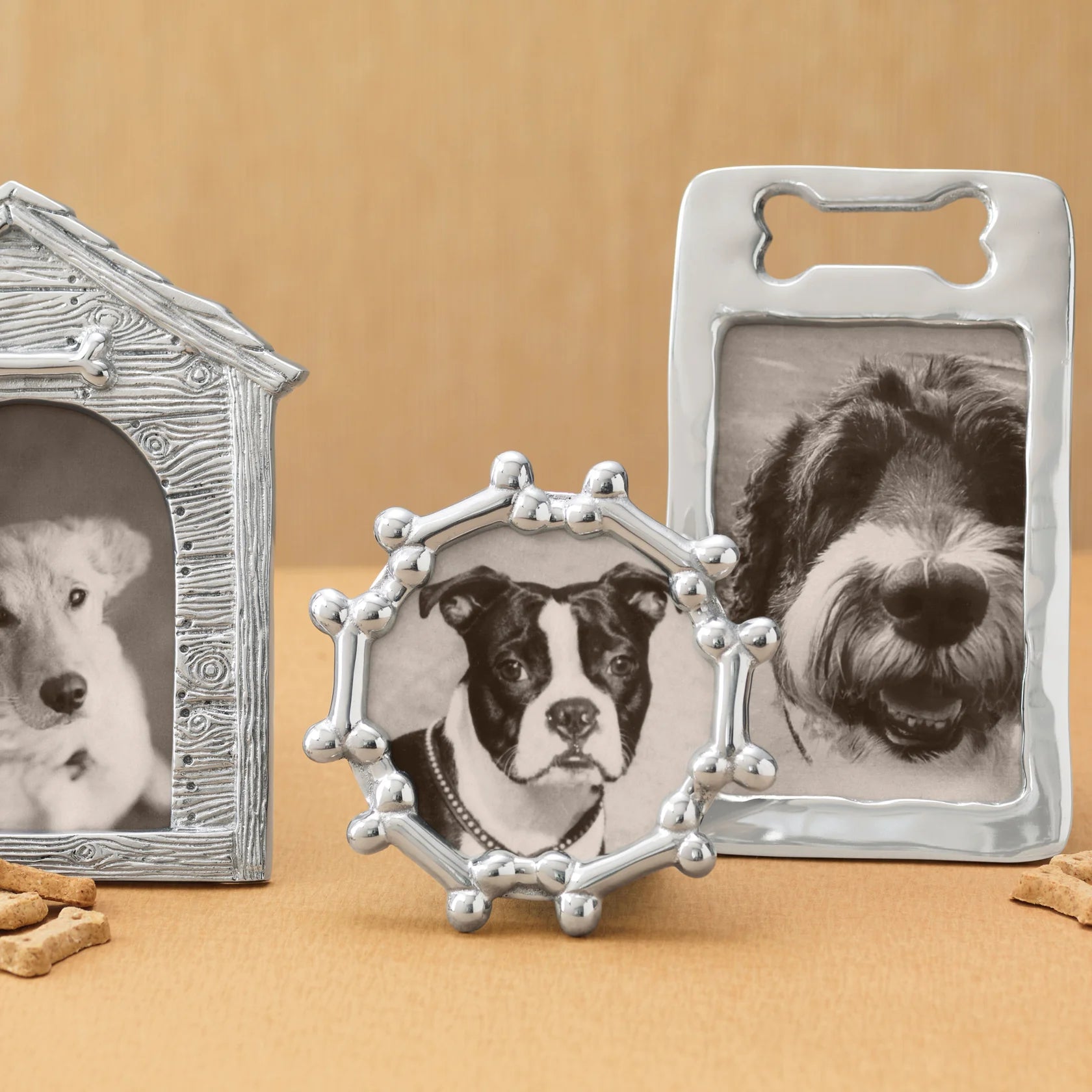 Hollow Dog Bone Picture Frames
