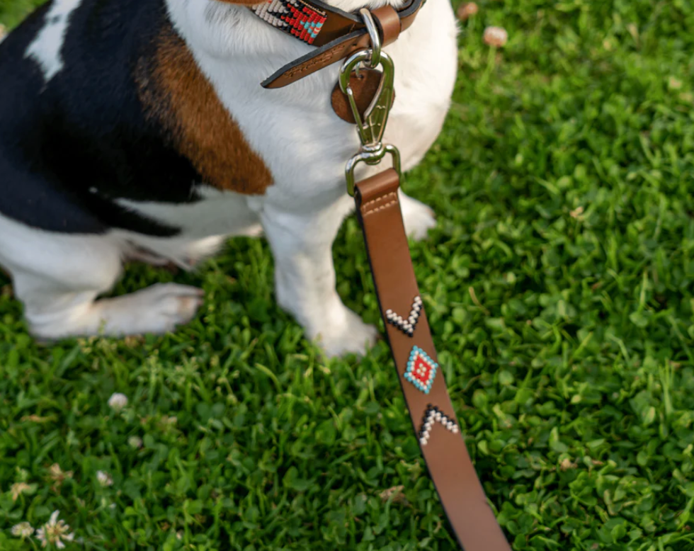 Bohemian Beaded Leash