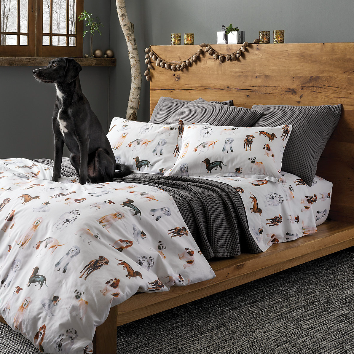 The Pup Pack Duvet Cover