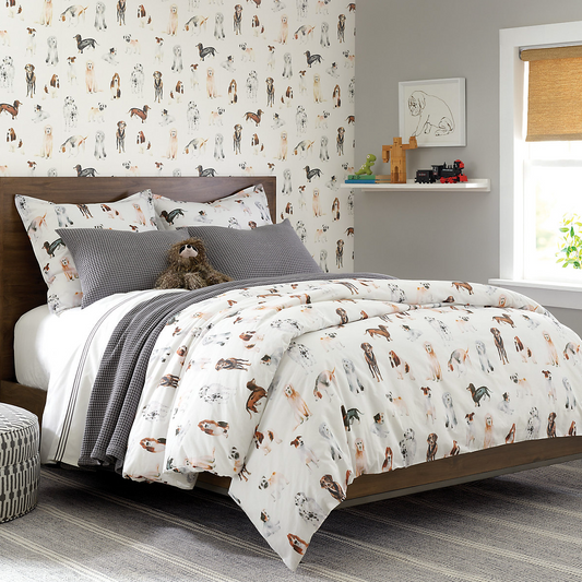 The Pup Pack Duvet Cover