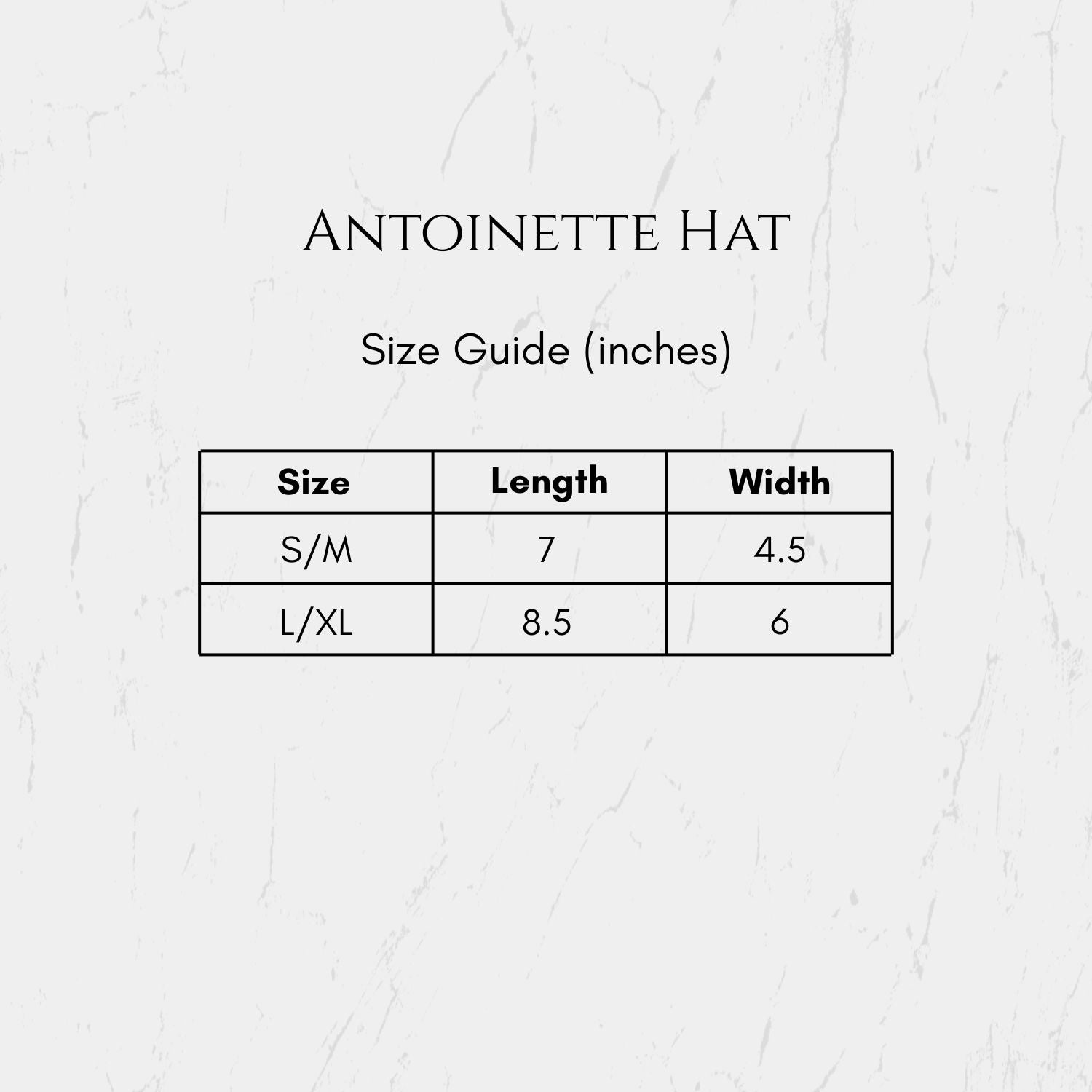 The Antoinette Hat