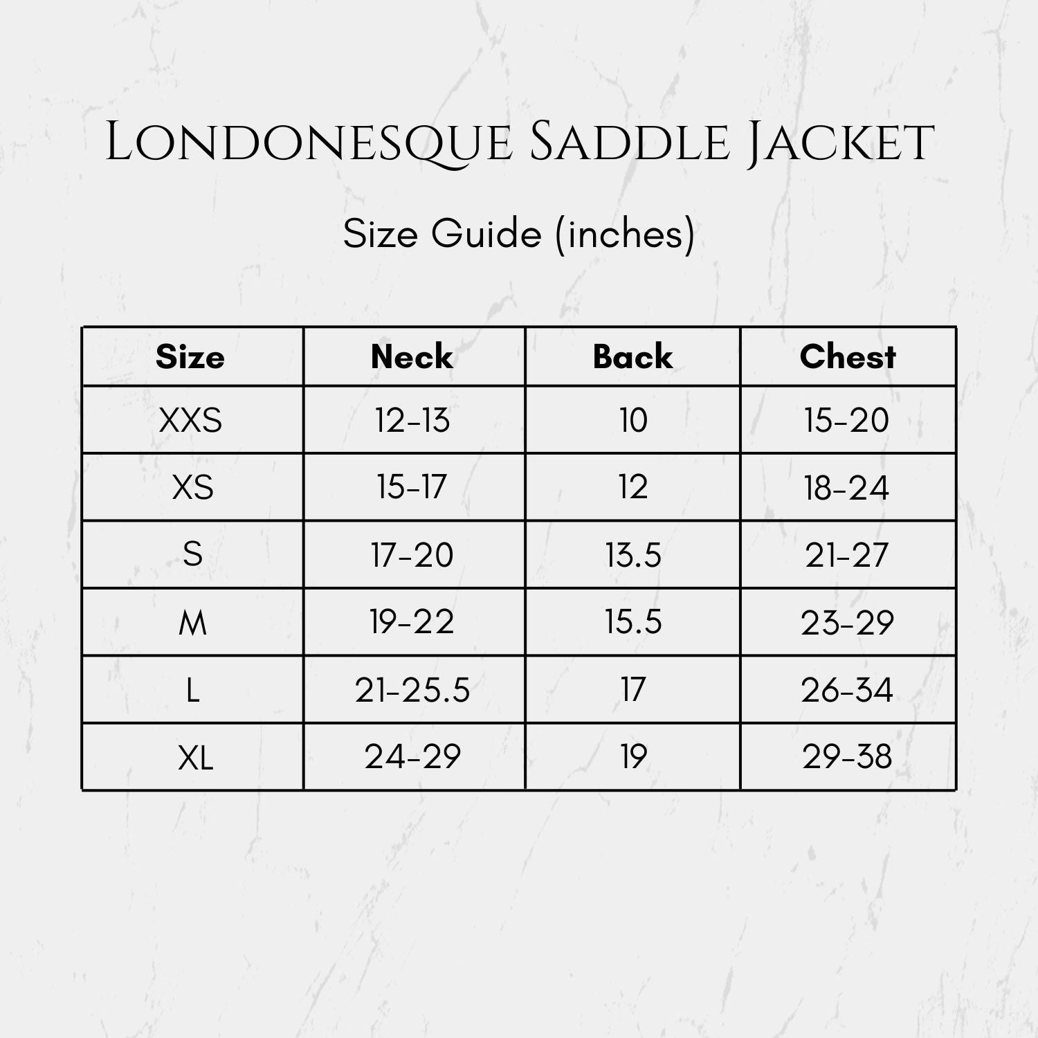 Londonesque Saddle Jacket