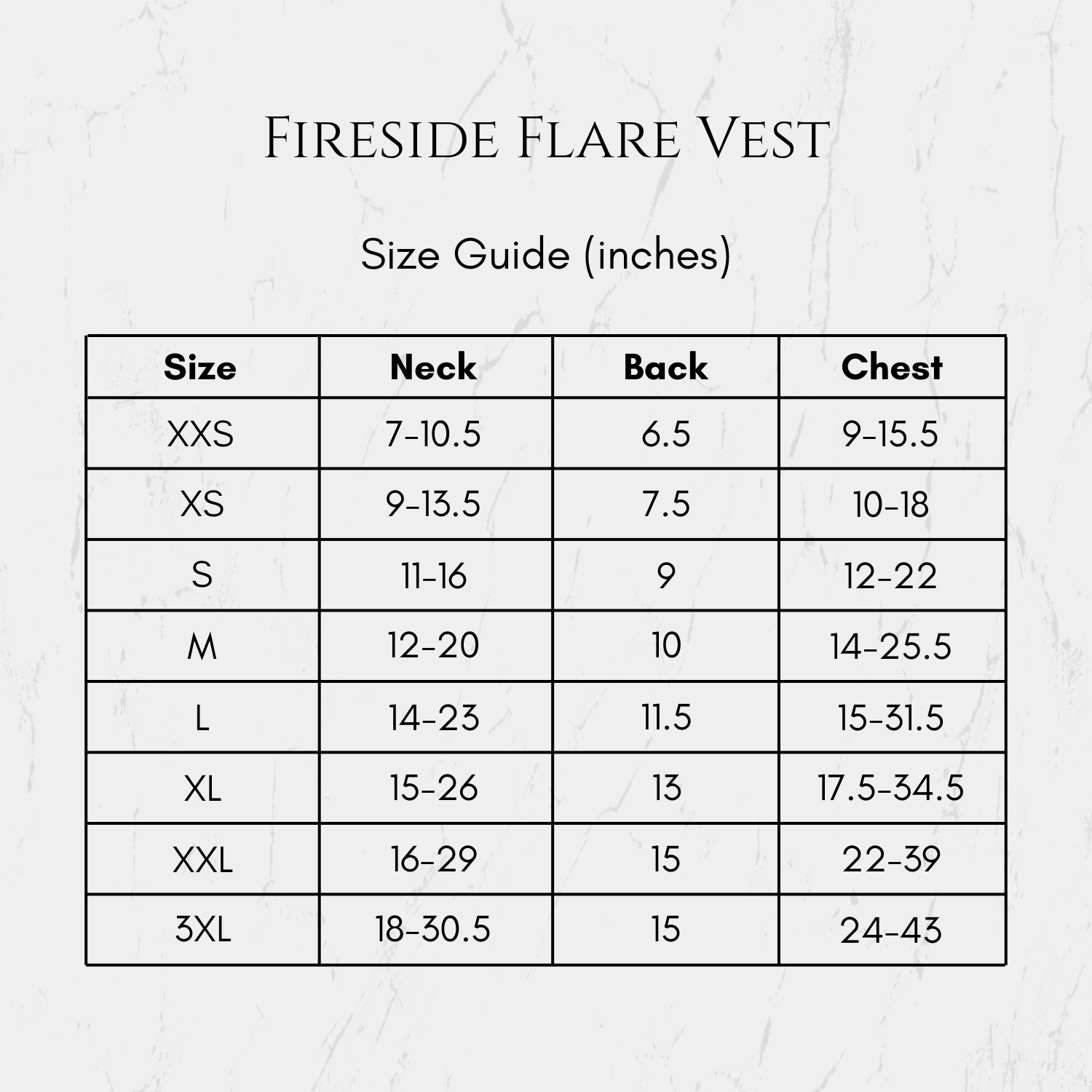 Fireside Flare Vest