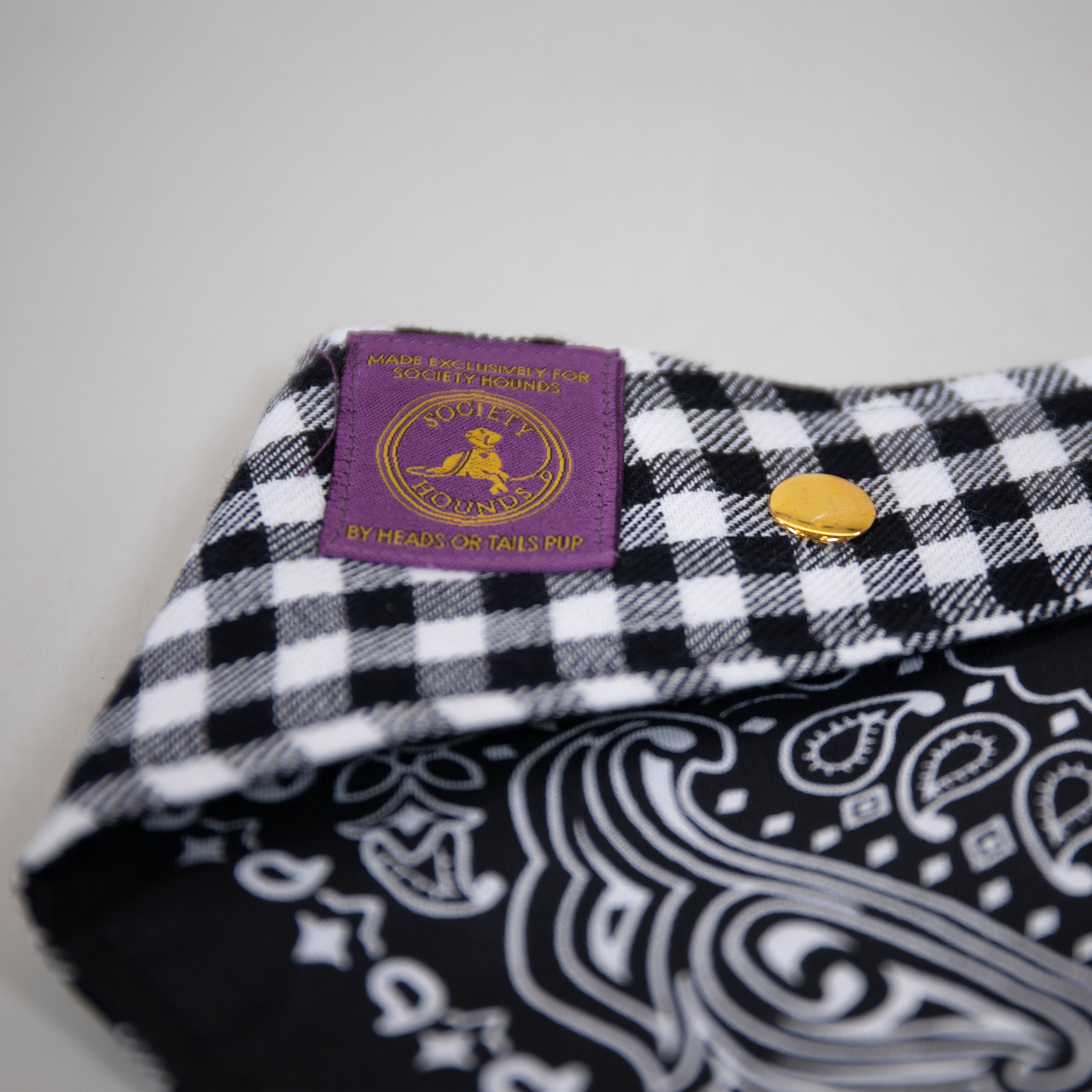 Gingham Reversible Bandanas