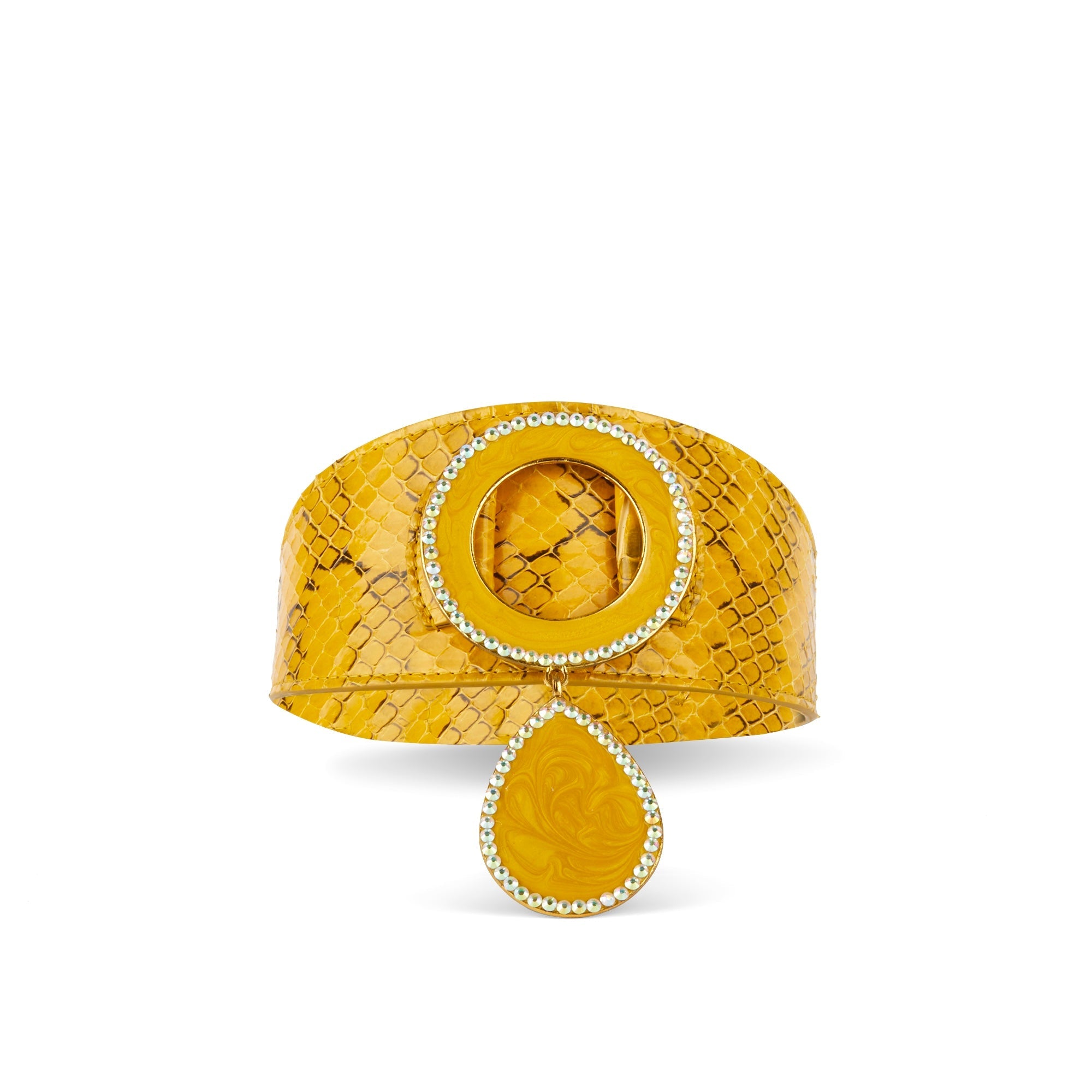 Solar Flare Snake Print Collars