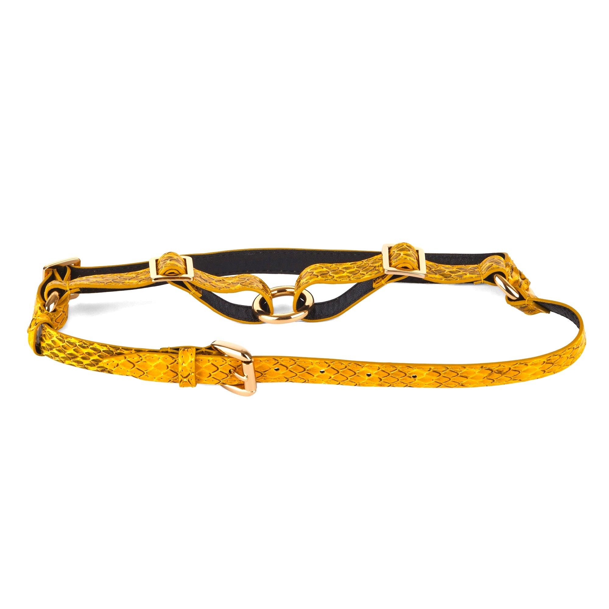 Solar Flare Snake Print Harnesses
