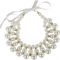 Load image into Gallery viewer, Purity Pearl Necklace
