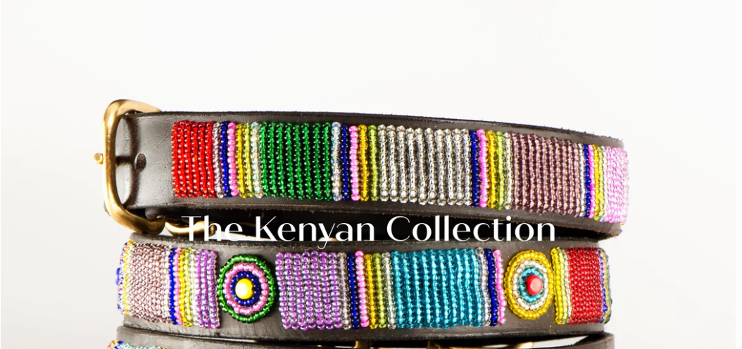 Kenyan Beaded Leashes