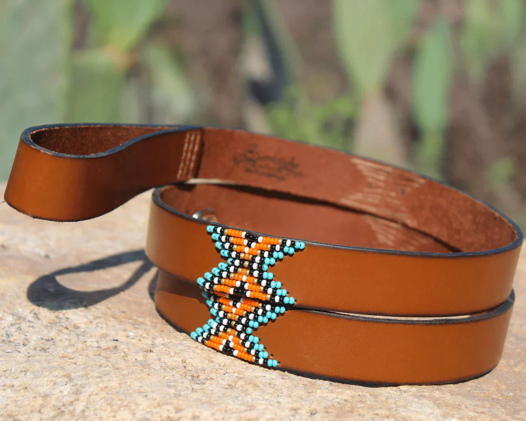 Bohemian Beaded Leash