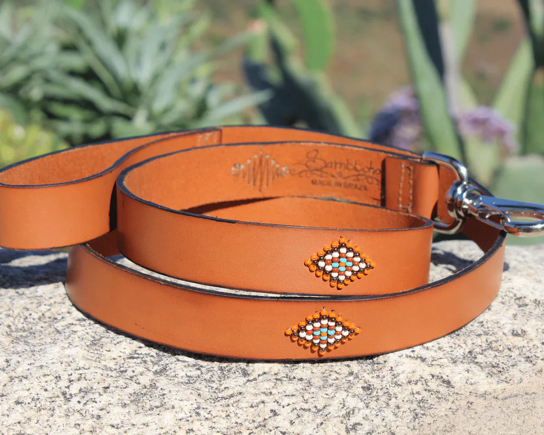 Bohemian Beaded Leash